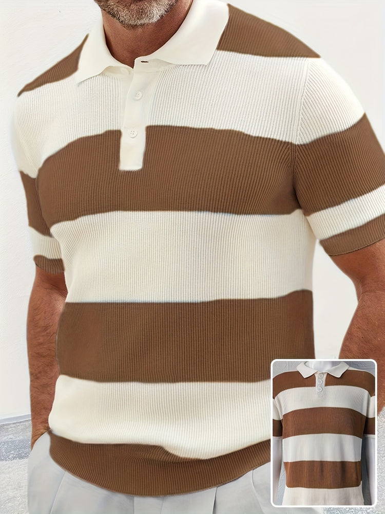 Mens Clothing Summer Fashion Lapel Sweater - Stylish Fit